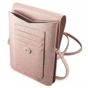 Guess Torebka GUWBSATMPI różowy/pink Saffiano Triangle