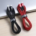 Joyroom kabel MFI przewód USB Typ C - Lightning 2,1A 1,8m czarny (ST-C04 1,8M Black)