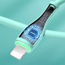 Joyroom kabel USB - Lightning 2,4 A 1 m biały (S-1030M8)
