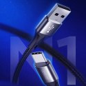 Joyroom kabel USB - USB Typ C 3 A 1 m czarny (S-1030N1)