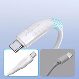 Joyroom kabel USB - USB Typ C do ładowania / transmisji danych 3A 1m biały (S-1030M12)