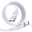 Joyroom kabel USB - USB Typ C do ładowania / transmisji danych 3A 1m biały (S-1030M12)