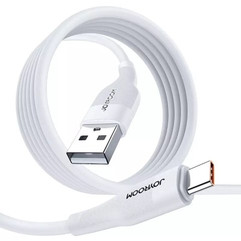 Joyroom kabel USB - USB Typ C do szybkiego ładowania / transmisji danych 6A 1m biały (S-1060M12)