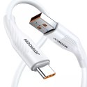 Joyroom kabel USB - USB Typ C do szybkiego ładowania / transmisji danych 6A 1m biały (S-1060M12)