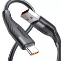 Joyroom kabel USB - USB Typ C do szybkiego ładowania / transmisji danych 6A 1m czarny (S-1060M12)