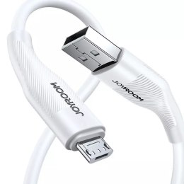 Joyroom kabel USB - micro USB do ładowania / transmisji danych 3A 1m biały (S-1030M12)