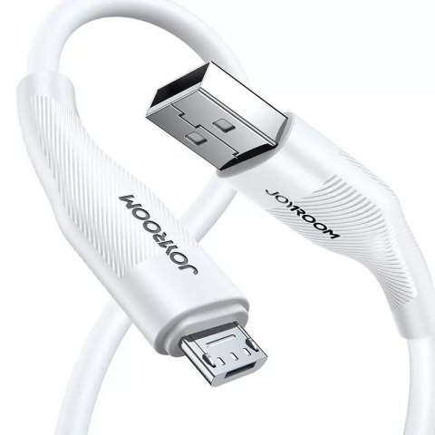 Joyroom kabel USB - micro USB do ładowania / transmisji danych 3A 1m biały (S-1030M12)