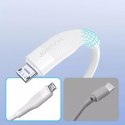 Joyroom kabel USB - micro USB do ładowania / transmisji danych 3A 1m biały (S-1030M12)