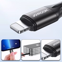 Joyroom kabel do szybkiego ładowania / transmisji danych USB Typ C - Lightning PD 20W 2m czarny (S-2024N1-PD)
