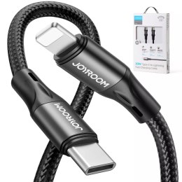 Joyroom kabel do szybkiego ładowania / transmisji danych USB Typ C - Lightning PD 20W 2m czarny (S-2024N1-PD)