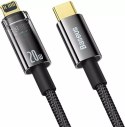 Kabel Baseus Explorer USB-C - Lightning 20W 2m (czarny)