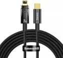 Kabel Baseus Explorer USB-C - Lightning 20W 2m (czarny)