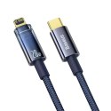 Kabel USB-C do Lightning Baseus Explorer, 20W, 1m (niebieski)