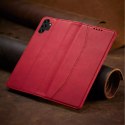 Magnet Fancy Case Case pour Samsung Galaxy A13 5G Pouch Wallet Card Holder Rouge