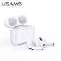 Słuchawki Bluetooth 5.0 USAMS TWS ANC YB Series bezprzewodowe biały/white BHUYB01 (US-YB001)