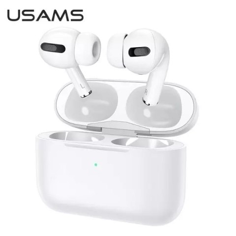 Słuchawki Bluetooth 5.0 USAMS TWS Emall Series bezprzewodowe biały/white BHUYM01 (US-YM001)