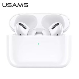 Słuchawki Bluetooth 5.0 USAMS TWS Emall Series bezprzewodowe biały/white BHUYM01 (US-YM001)