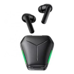 Słuchawki Bluetooth 5.0 USAMS TWS JY series Gaming earbuds bezprzewodowe czarny/black BHUJY01