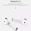 Słuchawki Bluetooth 5.0 USAMS TWS LU series bezprzewodowe biały/white BHULU01 (US-LU001)