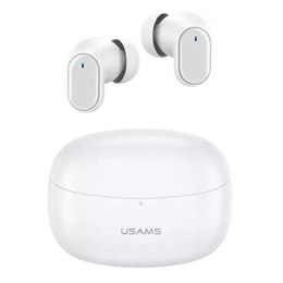 Słuchawki Bluetooth 5.1 USAMS TWS BH series bezprzewodowe biały/white BHUBH02