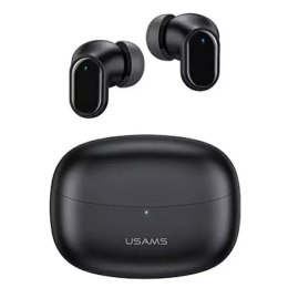 Słuchawki Bluetooth 5.1 USAMS TWS BH series bezprzewodowe czarny/black BHUBH01