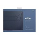 UNIQ etui Oslo laptop Sleeve 14" niebieski/abyss blue