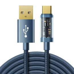 Câble USB Joyroom - USB Type C pour charge / transmission de données 3A 2m bleu (S-UC027A20)