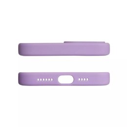 Coque design pour iPhone 13 Pro Max fleuri violet