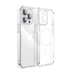 Coque magnétique Joyroom 14D Coque magnétique pour iPhone 14 Plus Compatible avec MagSafe transparent (JR-14D7)