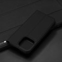 Étui type bibliothèque Dux Ducis Skin Pro pour iPhone 13 Pro Max noir