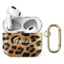 Guess GUA3USLEO AirPods 3 couverture or / or Collection Léopard