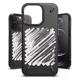 Ringke Onyx Design Durable TPU Case Cover pour iPhone 13 Pro Max noir (Peinture) (OD556E229)