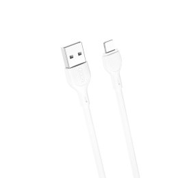 XO KABEL NB200 USB-LIGHTNING 1m 2,1A BIAŁY