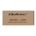 Qoltec Akumulator AGM | 12V | 24Ah | max 360A