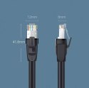 Kabel UGREEN przewód internetowy sieciowy Ethernet patchcord RJ45 Cat 8 T568B 3m czarny (70330)