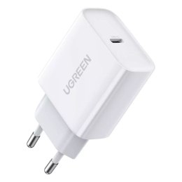 Ładowarka sieciowa UGREEN USB Power Delivery 3.0 Quick Charge 4.0+ 20W 3A biały (60450)