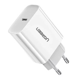 Ładowarka sieciowa UGREEN USB Power Delivery 3.0 Quick Charge 4.0+ 20W 3A biały (60450)