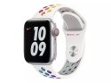 Pasek Apple Watch MYD62AM/A 42/44/45mm Nike Sport Band Pride Edition biały/white