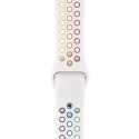 Pasek Apple Watch MYD62AM/A 42/44/45mm Nike Sport Band Pride Edition biały/white