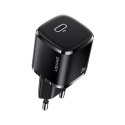 USAMS Ładowarka sieciowa 1x USB-C T36 mini 20W (only head) PD3.0 Fast Charging czarny/black CC124TC01 (US-CC124)