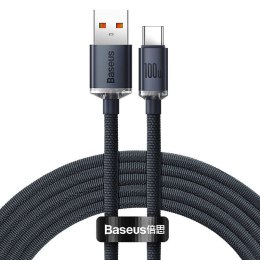KABEL BASEUS CRYSTAL SHINE 100W 1.2M USB/USB-C BLACK