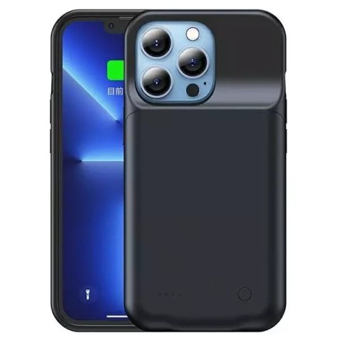 Etui do iPhone 13 Pro 6,1" USAMS Power Case 3500mAh 3K5CD17501 (US-CD175) powerbank czarny/black