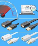 Kabel UGREEN przewód przejściówka USB (żeński) - USB (męski) 2m czarny (10316)