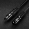 Przedłużacz UGREEN kabel audio przewód mikrofonowy do mikrofonu XLR (żeński) - XLR (męski) 2 m (AV130)