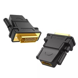 Przejściówka UGREEN HDMI (żeński) - DVI 24+1 (męski) FHD 60 Hz czarny (20124)