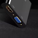 Przejściówka UGREEN adapter konwerter HDMI - VGA/HDMI + mini jack 3,5mm czarny (CM101)