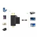 Przejściówka UGREEN adapter ze złącza HDMI Typ A (żeński) na mini HDMI (męski) / micro HDMI (męski) czarny (20144)