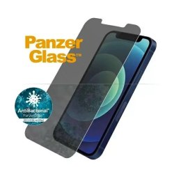 Szkło PanzerGlass Standard Super+ do iPhone 12 Mini Privacy Antibacterial