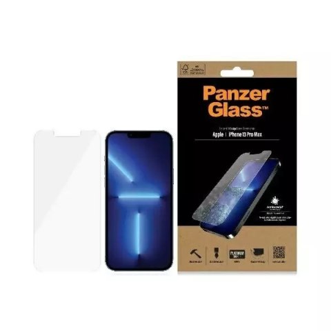 Szkło ochronne PanzerGlass Standard Super+ do iPhone 13 Pro Max 6,7" Antibacterial 2743