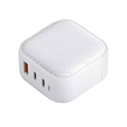 UNIQ Ładowarka sieciowa Verge Pro 66W Gan USB-C biały/cloud white